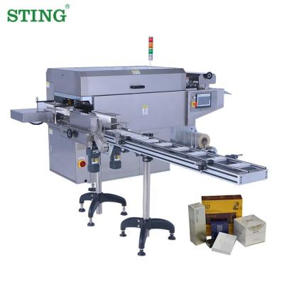 China Dvd Play Card Soap Cellophane Overwrapper Wrapping Chemical Wrapping Machine For Perfume for sale