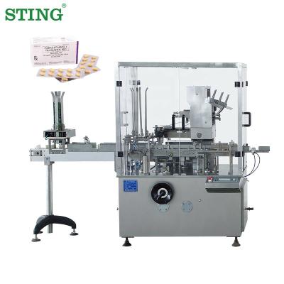 China Chemical Pharmaceutical Cartoning Machine For Medicine , Cartoner Machine Box Packaging for sale