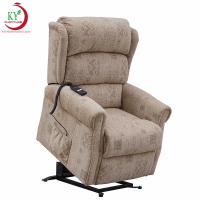 China JKY Furniture Boy Movie Furniture Lazy Sleeping Luxury Power Adjustable Electric Stand Up Lift Recliner Sofa Chair For Old People for sale