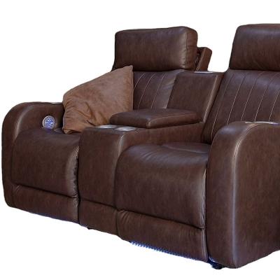 China (Size) JKY Adjustable Sofa Furniture Recliners with Extensive Heat & Massage & Weightlessness Function with Air Leather for sale