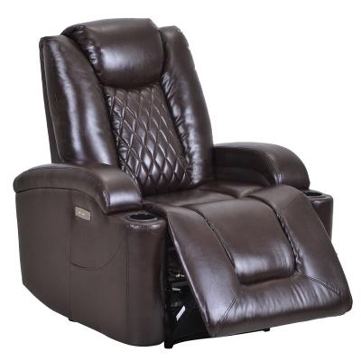 China Modern Furniture Luxury Power JKY Home Theater Cinema Recliner Sofa Chair Seat With Tray Electric Table Cup Holder For Living Room for sale