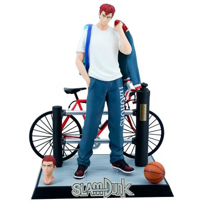 China Cartoon Toy Model Toy New GK Slam Dunk 10 Sakuragi Hanamichi 11 Kaede Rukawa The Excellent Action Number Anime Model Toy for sale