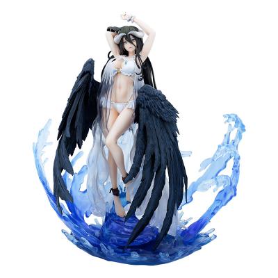 China Anime Statue So-trash Albedo Overlord III Action Figure Ainz Ooal Robe Figure Toys 33cm Cartoon Toy Model Toy for sale