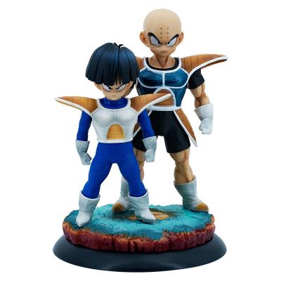 China Super Balls Z Saiyan Earth Warriors Klin Gohan Doll Statue Action Numbers Toys Model Toy Anime Cartoon Dragon Models for sale