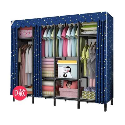 China Wholesale Easy Installation Modern Non-woven Fabric Cabinet Furniture Portable Home Wardrobe Design For Small Bedroom for sale