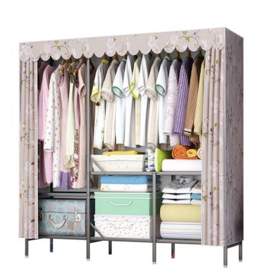 China Fashion design large size wardrobe easy set multi-functional foldable closet factory direct sale for sale