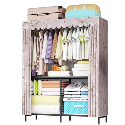 China Easy Installation High Quality Portable Folding Wardrobe Design Custom With Large Capacity for sale