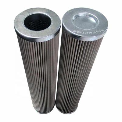 China TOPEP Hydraulic System Replacement Filter Cartridge Stainless Steel 25 Mesh 25 Micron PI8245DRG25 Oil Filter Element for sale