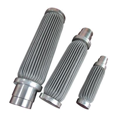 China Manufacturers Custom High Molecular Polymer TOPEP Stainless Steel Polymer Corrosion Resistant Pleated Melt Filter for sale