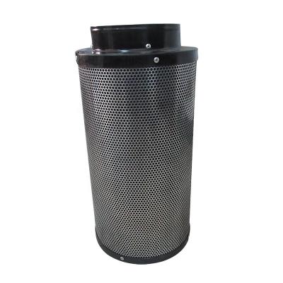 China Air Purified Control Activated Carbon 8 Inch Pre Cartridge Air Cleaner Media Larger Air Purified Filter Area for sale