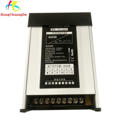 China DC12V LED Module Power Supply 400W For Landscape Lighting for sale