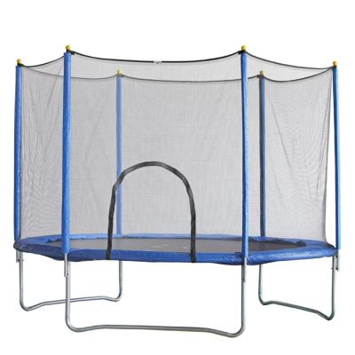 China With Hot Selling Home Round 16ft Trampoline Protective Net Outdoor Fitness Equipment 6ft 8ft 10ft 12ft 14ft With Safety Net On Sale for sale