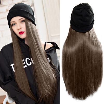 China COMMON Beanie Hat Novelty Hair Winter Wig Winter Hat for sale