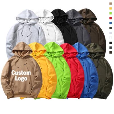 China Chinese Anti-wrinkle Heat Transfer Printing Embroidery Logo Blank Hoodies Manufacturer, Heavy Men's Sweatshirts Pullover Hoodie for sale