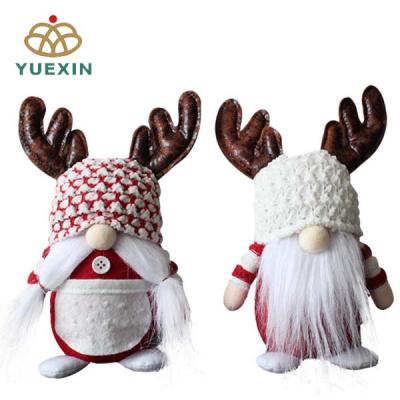 China Christmas Decoration Christmas Gnome Red Gnomes Decor 2 Piece Gnome Christmas Gifts for sale