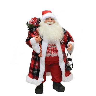 China Gift & Decoration Newcomer Christmas Decor Novelty Personalized Christmas Gift With Classic Red Costume for sale