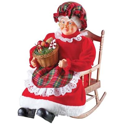 China Gift & Musical Mrs. Claus Christmas Tabletop Decoration Collections Etc. decoration for sale