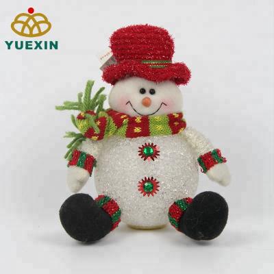 China Gift & 2018 Decoration Light Up Christmas Snowman With LED Light For Decoration for sale