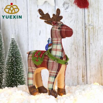 China Gift & Decorative Festive Christmas Xmas Plush Stuffed Stuffed Reindeer for sale