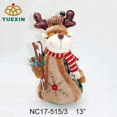 China Gift & Indoor Decoration Christmas Reindeer Stance Reindeer Doll for sale