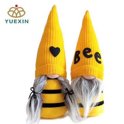 China Modern Country Honey Gnome Black And Yellow Spring Gnome Bee Gnome Farmbouse Decor Spring Country for sale