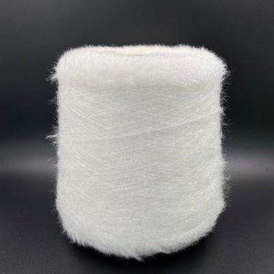 China 2020 Viable Hot Sale 100% Polyester Cat Hair Yarn Feather Yarn For Flat Knitting Machine for sale