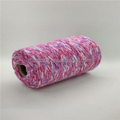 China Sustainable 100% Polyester Chenille Yarn High Quality Dyed Colored for sale