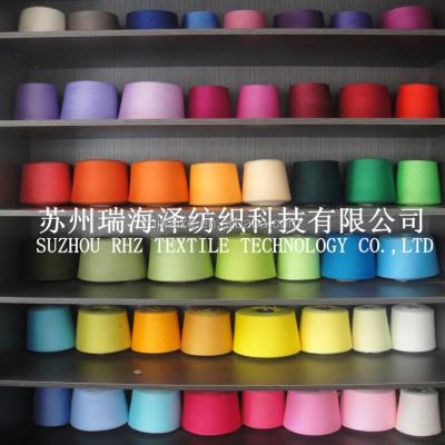 China Abrasion-Resistant 50% / 50% Ne Polyester 18/1 Semi-Bleached / Linen Spun Yarn for sale