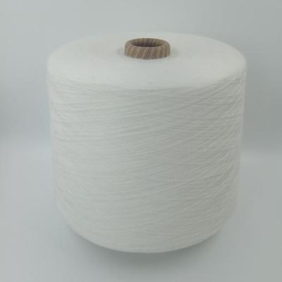 China 30S 100% Spun Yarn Ecru Acrylic White Spun Acrylic Skein Yarn No Bulky Knitting Yarn for sale