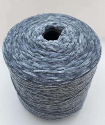 China Bright 4.5NM/1 100%Polyester Chenille Knitting Yarn for sale