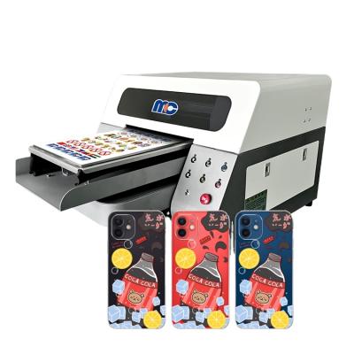 China Hotels Small Size UV ​​Flatbed Printer For Mobile Phone Cover Transfer Film Label Printing New Design for sale