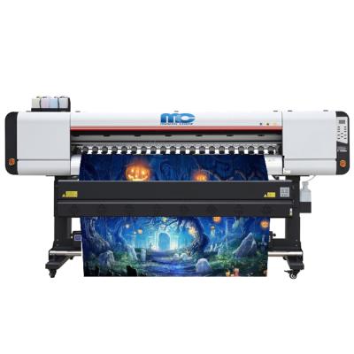 China Garment Shops Cheapest Price 3 Heads 4 Heads Printer Dye Sublimation Printer With i3200 Head Print Shop Machine for sale