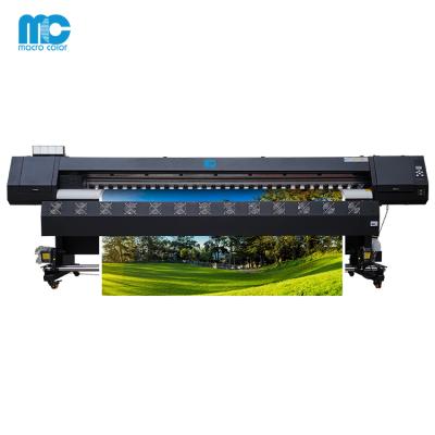 China Garment shops 3.2m 8ft multifunction printer inkjet grando solvent printer clothes digital printers for sale