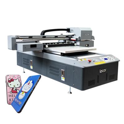 China Garment Shops UV6090 Digital Flatbed Printer USB / Phone Cover / Bottle Printing Machine for sale