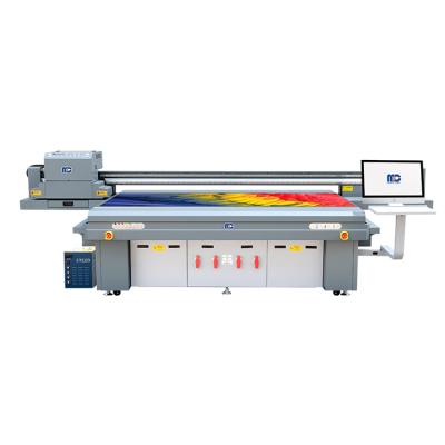 China Shops printing 2513 acrylic flatbed dtg digital inkjet printers machine UV 3d printer large flatbed wallpaper printing for sale