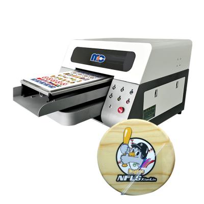 China High resolution hotels small a3 flatbed printer with xp600 print head machine for sale