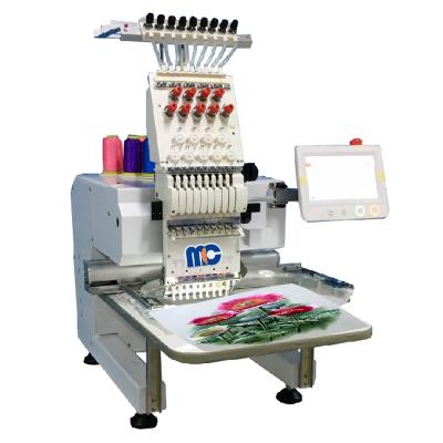 China Garment Shops High Speed ​​Flat+Sequin+Taping+Single Chenille+Cording Computer Embroidery Machine for sale