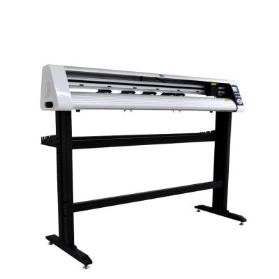 China T-1350 t-1370 vinyl and cut eco T-shirt sticker printing sticker cut solvent printer with cutter 1.2m slitter plotter for sale