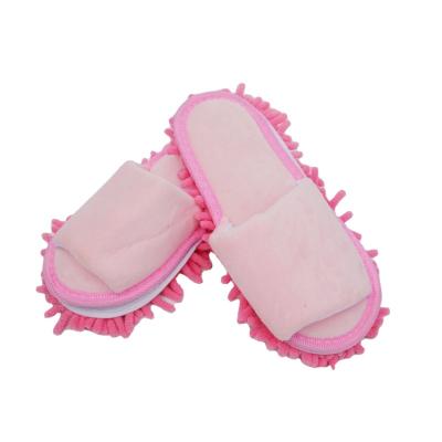 China Floor Cleaning Hot Sale Washable Microfiber House Lazy Floor Cleaning Mop Slippers Shoes Easy Walking Warm Fuzzy Slipper for sale