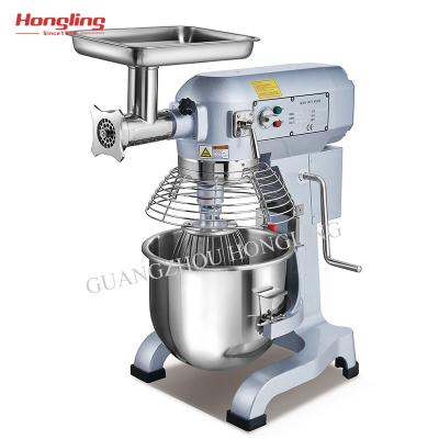 China Overload Protect Function Good Quality 20 Liter Bakery Planetary Cake Mixer Machine With Chopper for sale