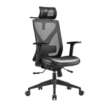 China (Size) Ergonomic Manager Mesh Office Chair High Back Adjustable Boss Executive Chair for sale