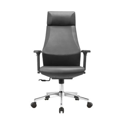 China Foshan Furniture Style (Height)Adjustable Office Chair Modern PU Leather Back Executive Chair for sale