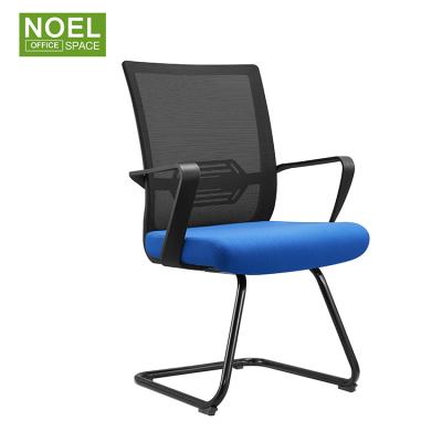 China Best Selling Competitive Price Cooling Mesh Visitor Mid Back Chair For Office Room for sale