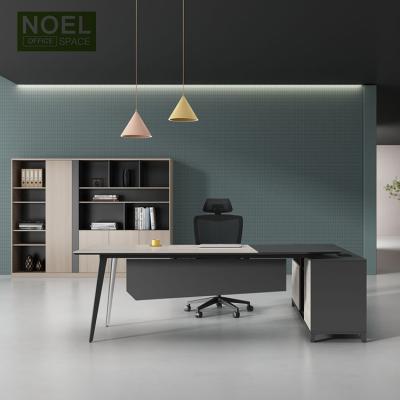 China New Modern Design Office Furniture President Table Manager Extendable Desk Workstation Office Desk for sale