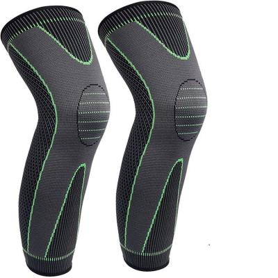 China Ensure Anti-skid Sports Pad Lengthen Knee Pad Knee Brace Compression Full Leg Thigh Support Long Sleeve Socks for sale