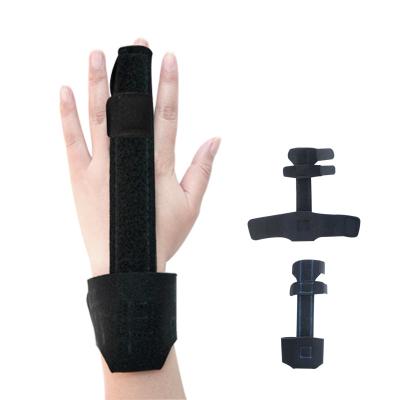 China Manufacturers Adjustable Custom Medical Palm Joint Sprain Wrist Rings Stabilizer Finger Splint Brace Support for sale