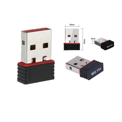 China Wlan USB Wifi Desktop Adapter Factory Price USB Wireless Dongle for sale