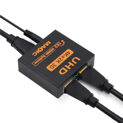 China Factory Directly Supply 4kx2k High Resolution HDMI 2 Port Splitter 1X2 Support 3D MGLHDMI092001 for sale