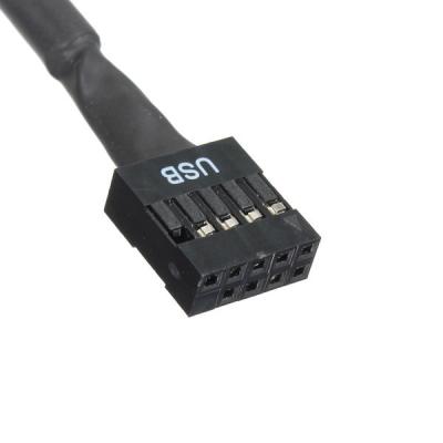 China COMPUTER 2020 New Developed 20 Pin Male To 9 Pin Female USB 3.0 To USB 2.0 Adapter Cable With Black Color for sale