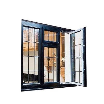 China Folding Screen Windows China Factory And Aluminum Casement Window Double Tempered Glass Doors Aluminum Material Windows Price for sale